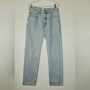 Levi Strauss Signature Jeans, Sz 32W X 33L, Mid-Rise Straight Leg